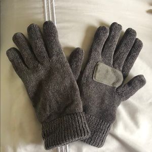 Gray Winter Gloves